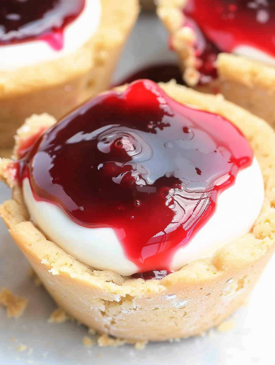 Cherry Cheesecake Cups