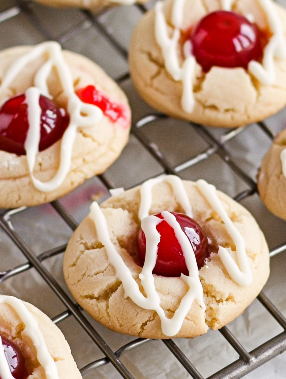 Cherry Almond Cookies
