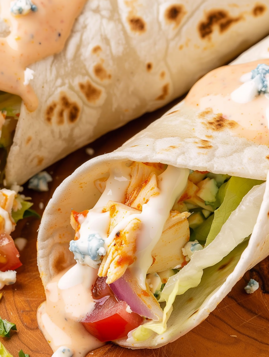 Buffalo Chicken Wraps
