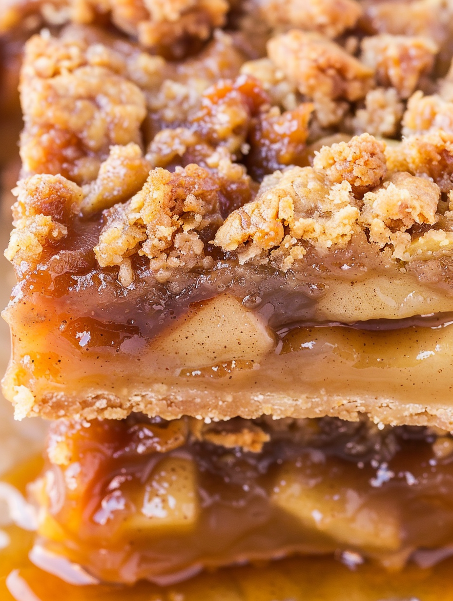 Caramel Apple Bars
