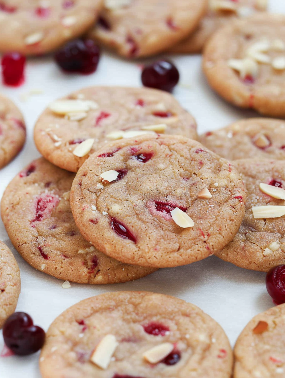 Cherry Icebox Cookies
