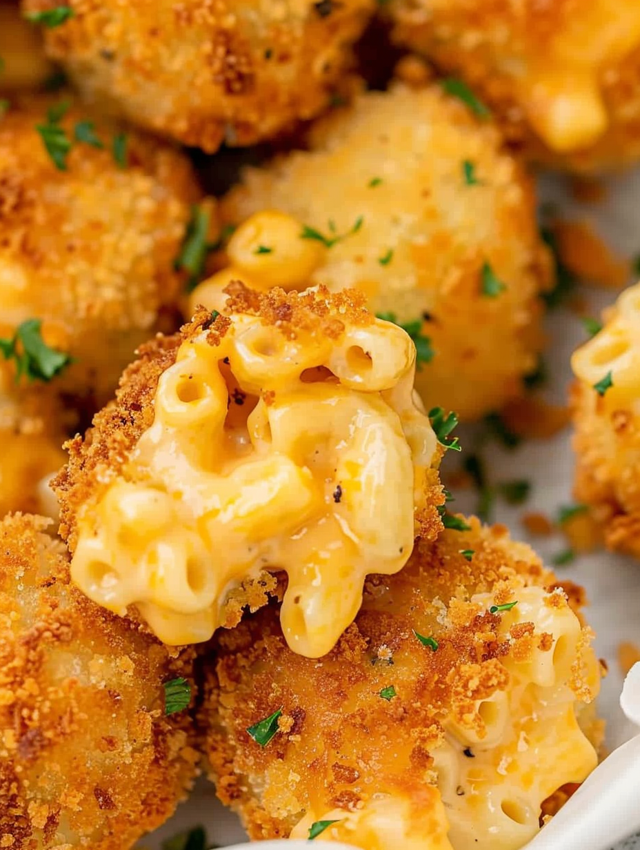 Fried Mac and Cheese Balls