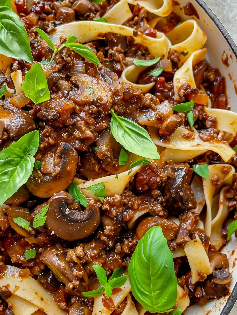 Hearty Mushroom Ragu