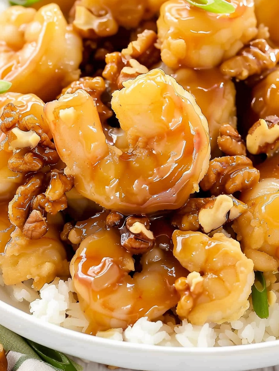 Preparing batter and frying shrimp