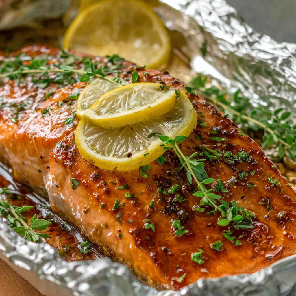 Honey Baked Steelhead Trout