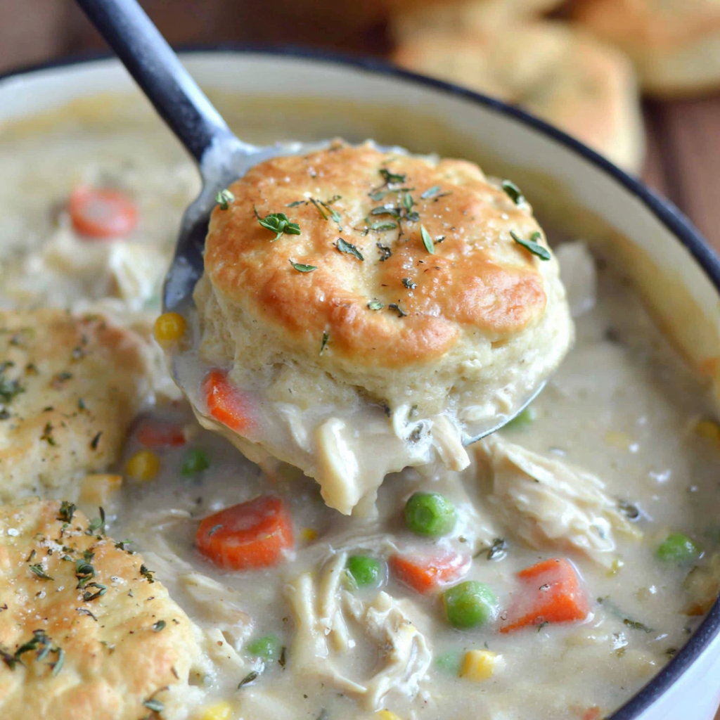 Creamy Chicken Pot Pie Soup