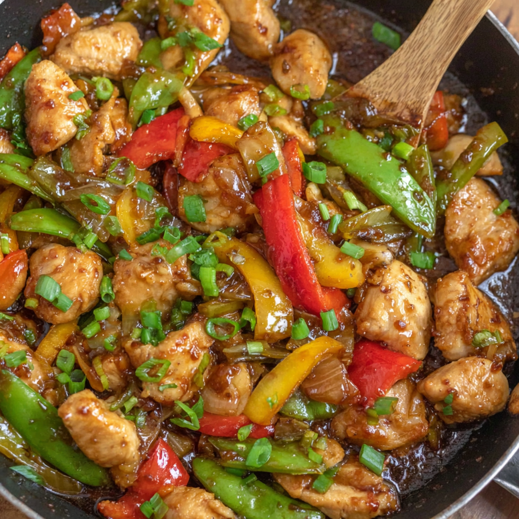 Sweet and Spicy Chicken Stir Fry