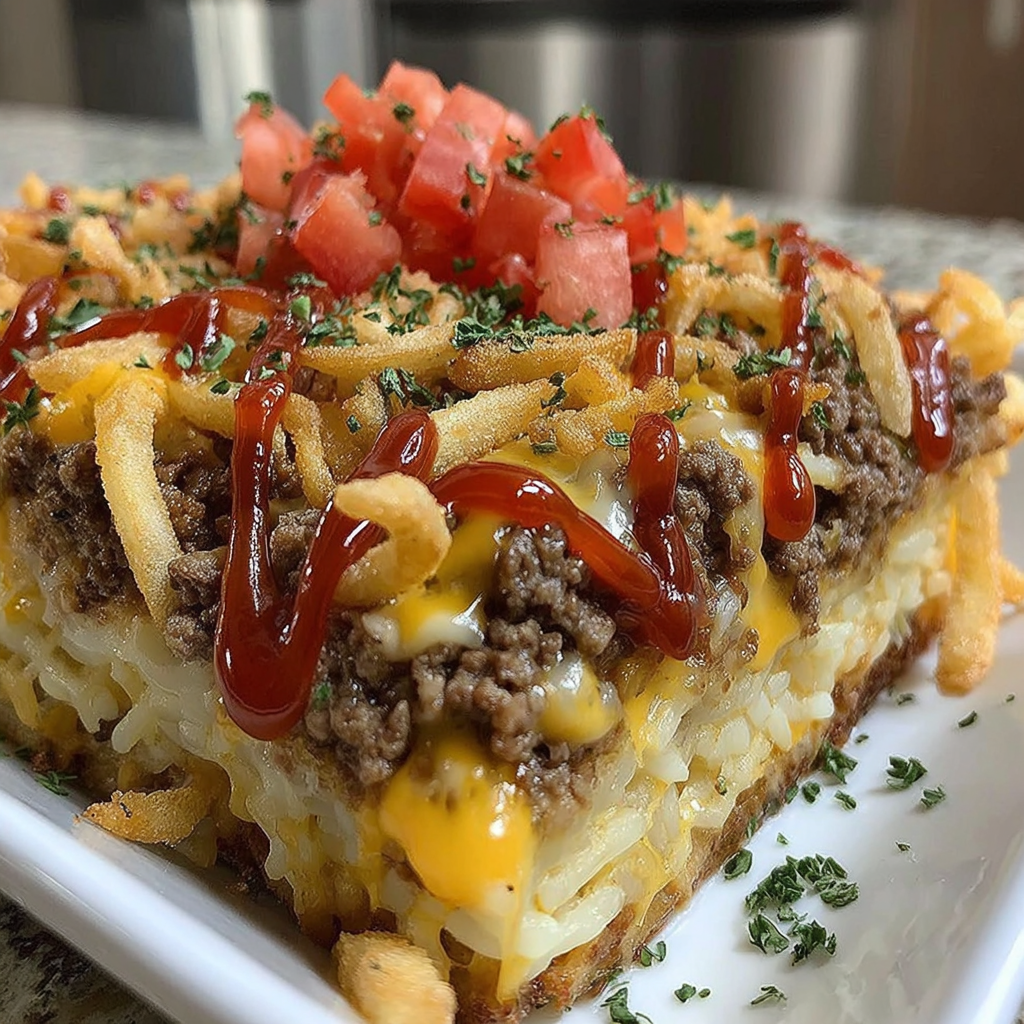 Close-up of creamy shrimp filling being spread into hollowed Italian bread