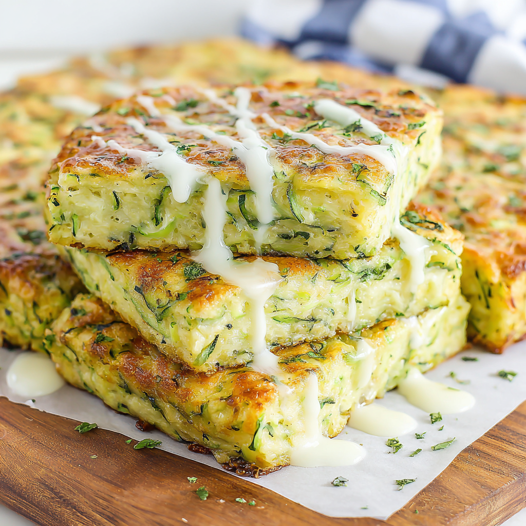 Finished zucchini grilled cheese cut in halves