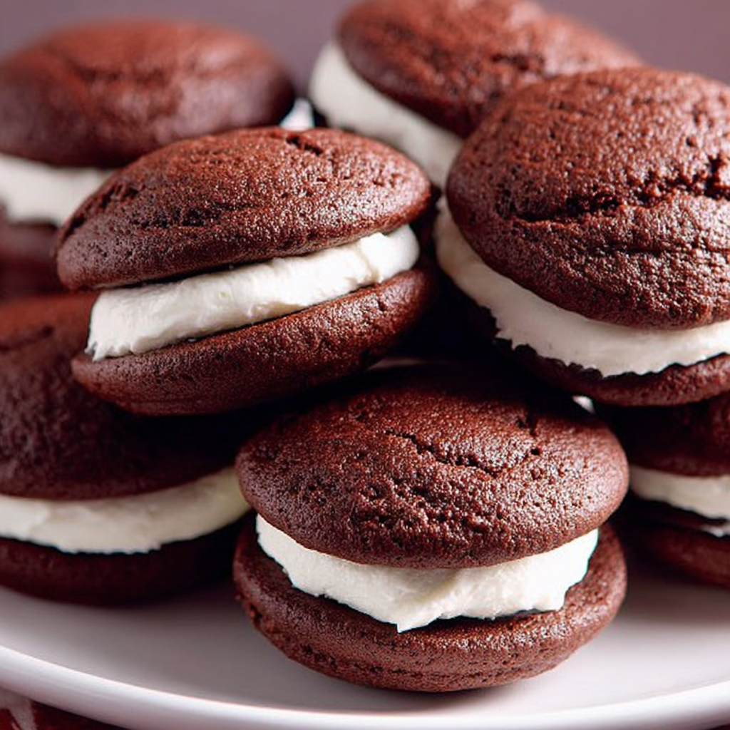 Marshmallow filling being whipped in a stand mixer bowl