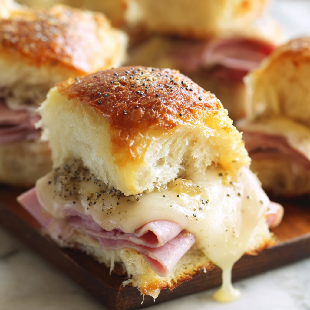 Ham and Swiss Sliders