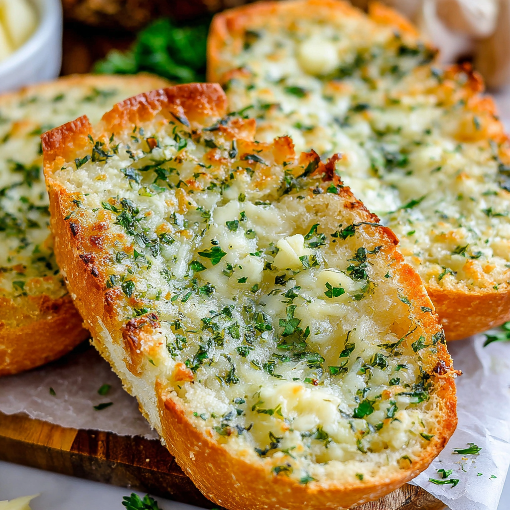 Ultimate Homemade Garlic Bread