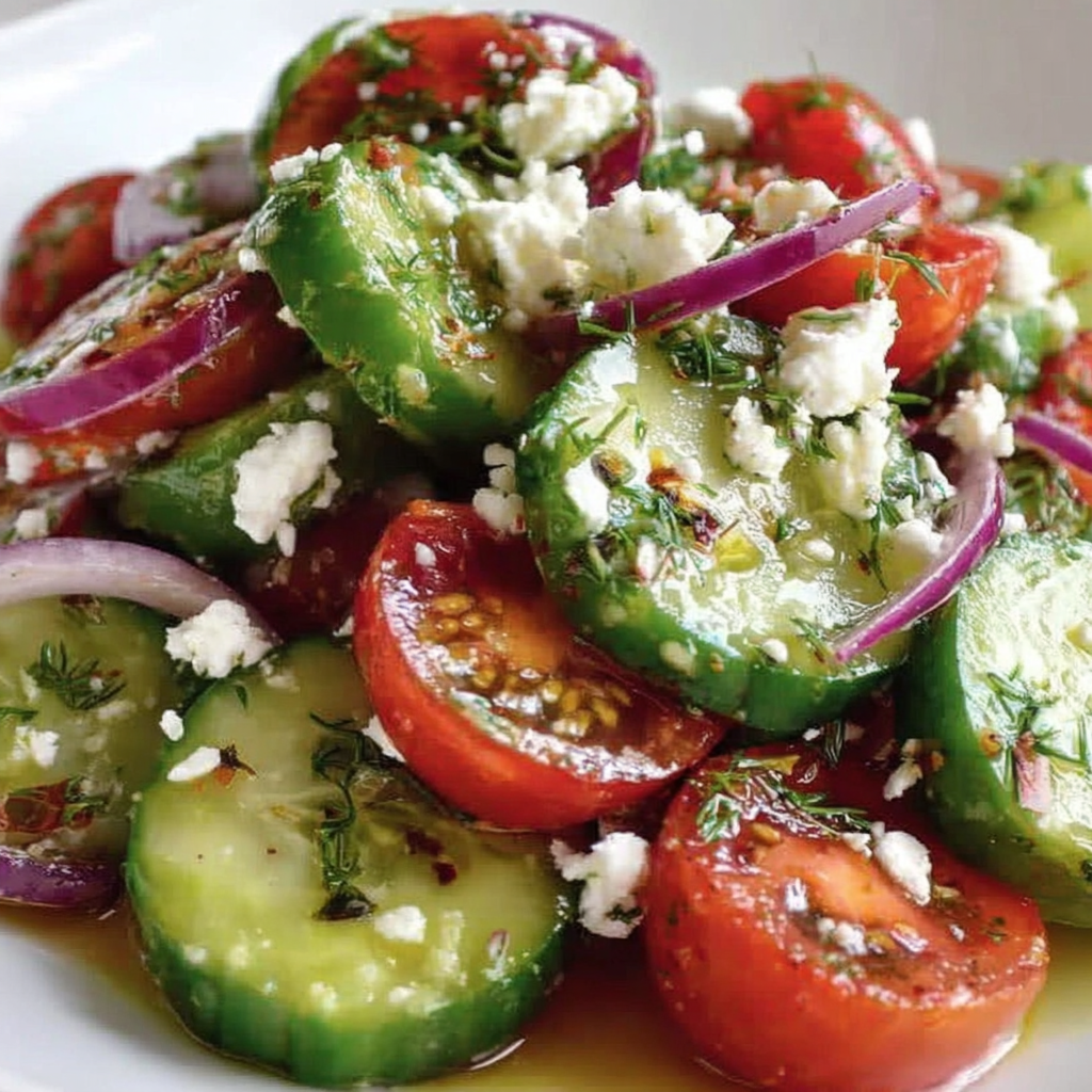 Tomato and Cucumber Salad
