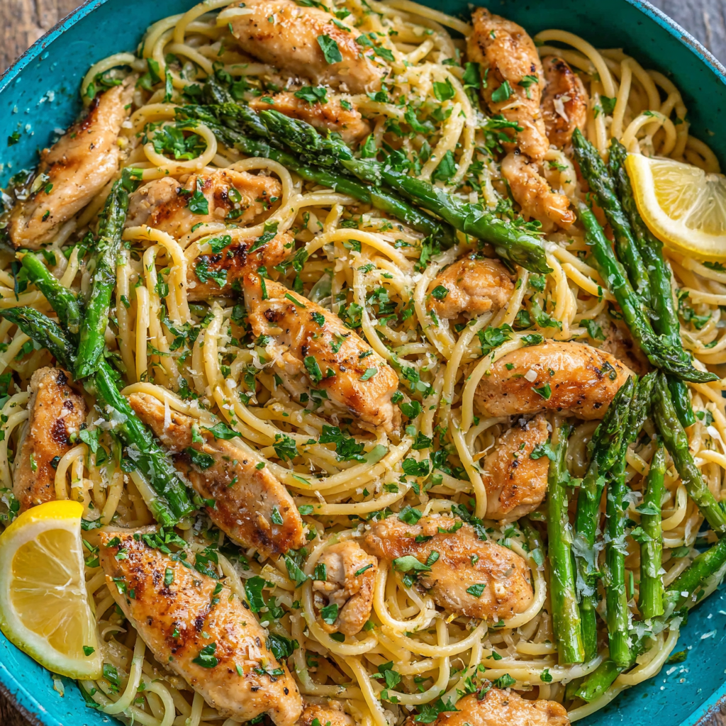 Chicken Scampi Pasta