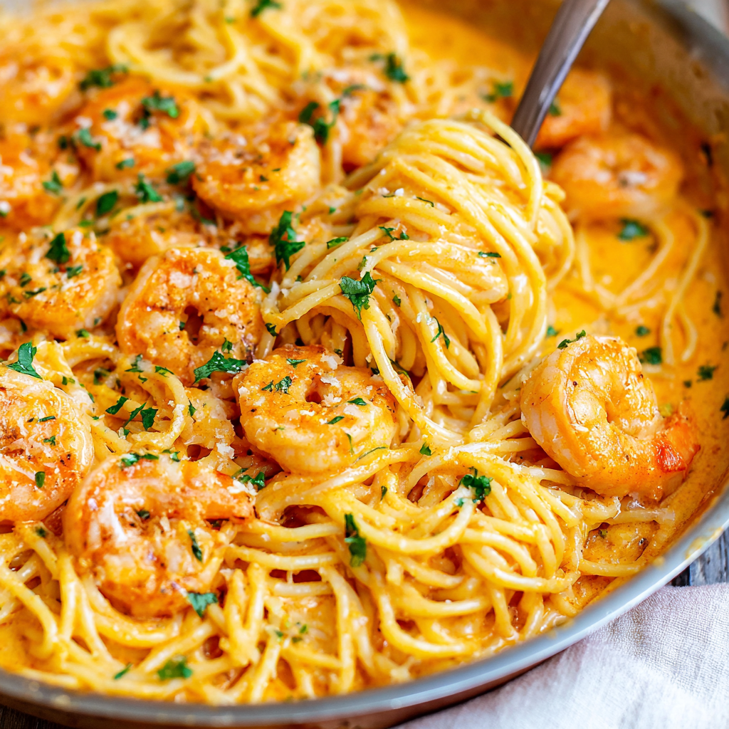 Bang Bang Shrimp Pasta