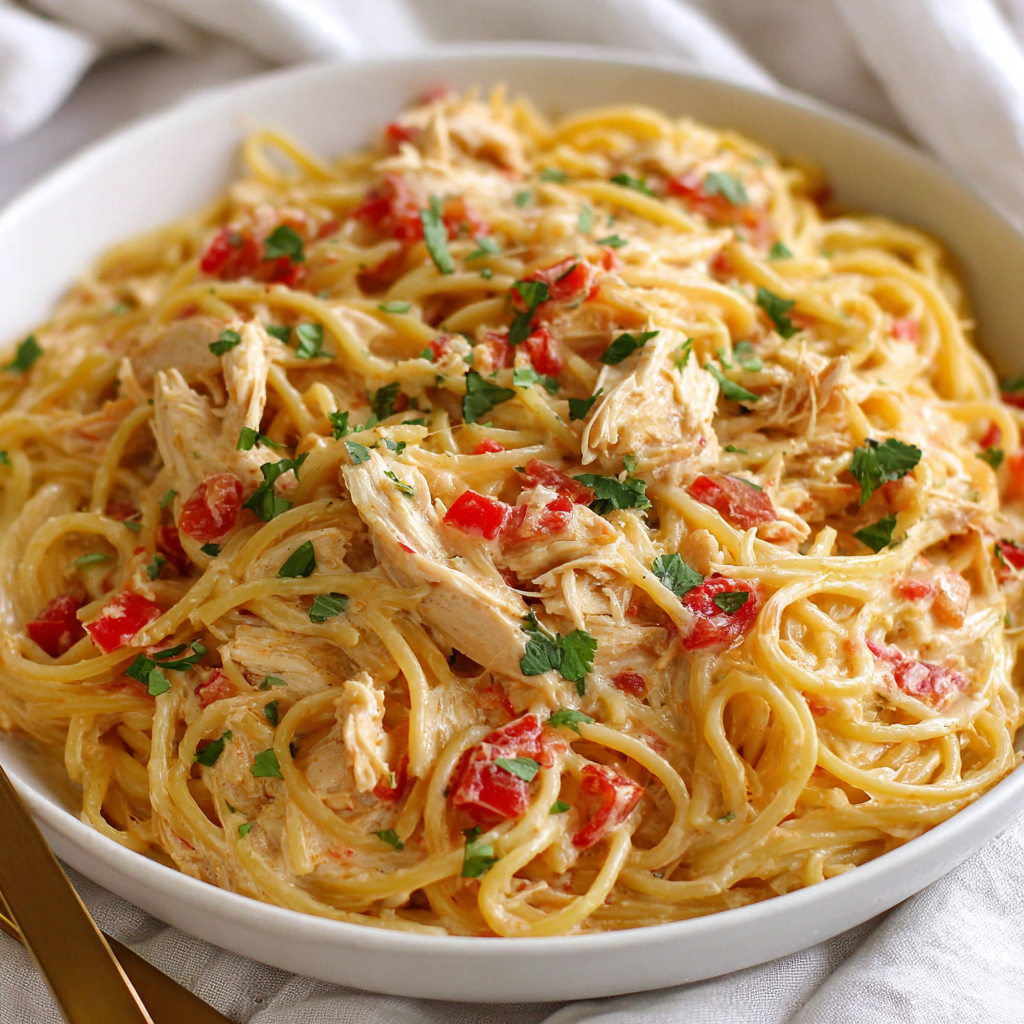 Serving suggestion with cilantro garnish