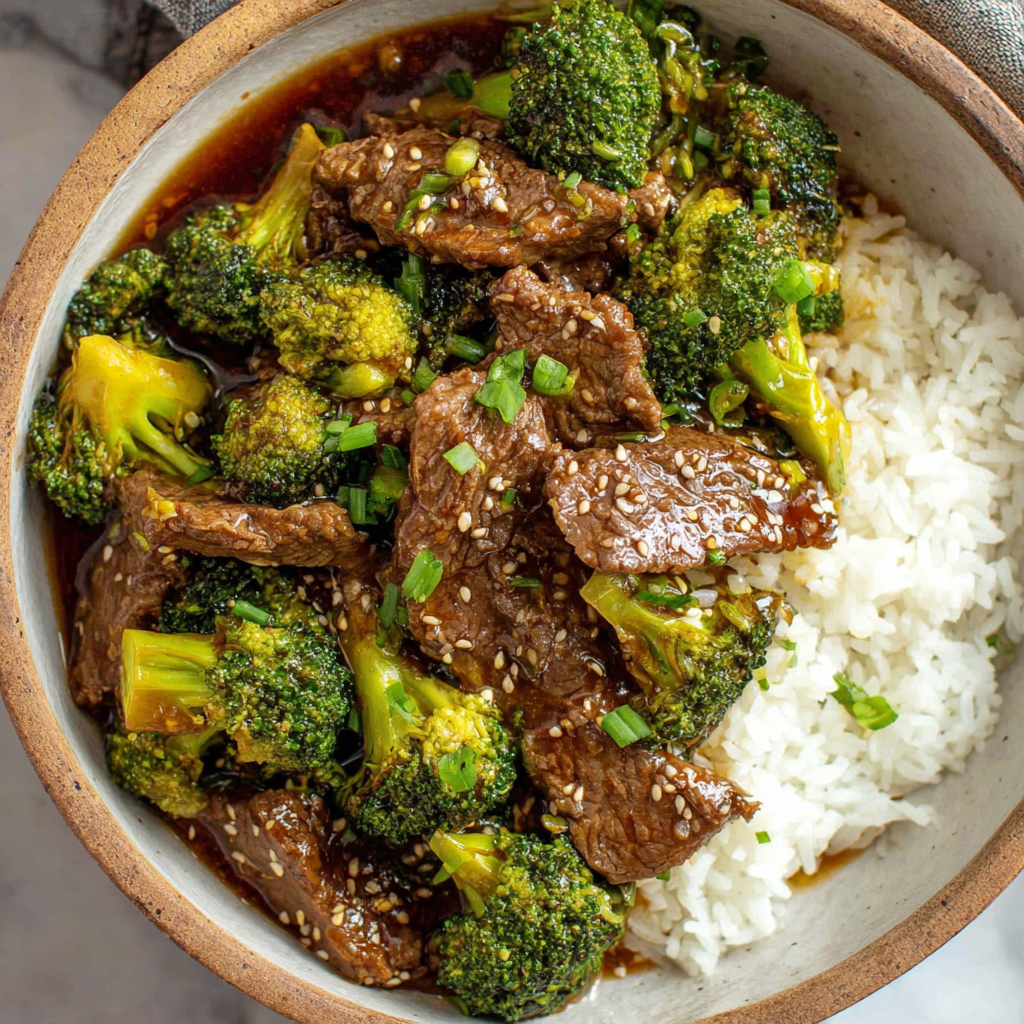 Slow Cooker Beef and Broccoli