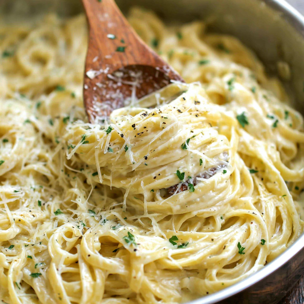 One Pot Garlic Parmesan Pasta