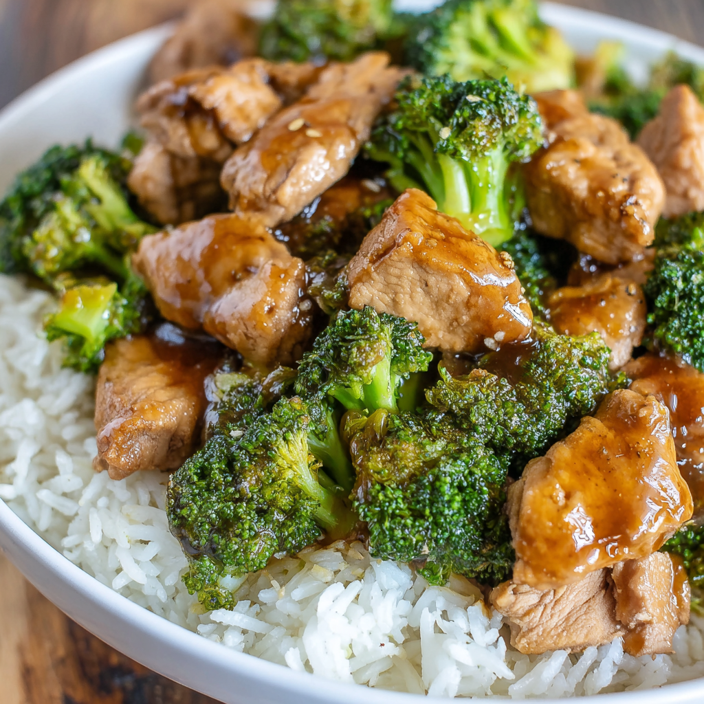 Teriyaki Pork Stir Fry with Broccoli