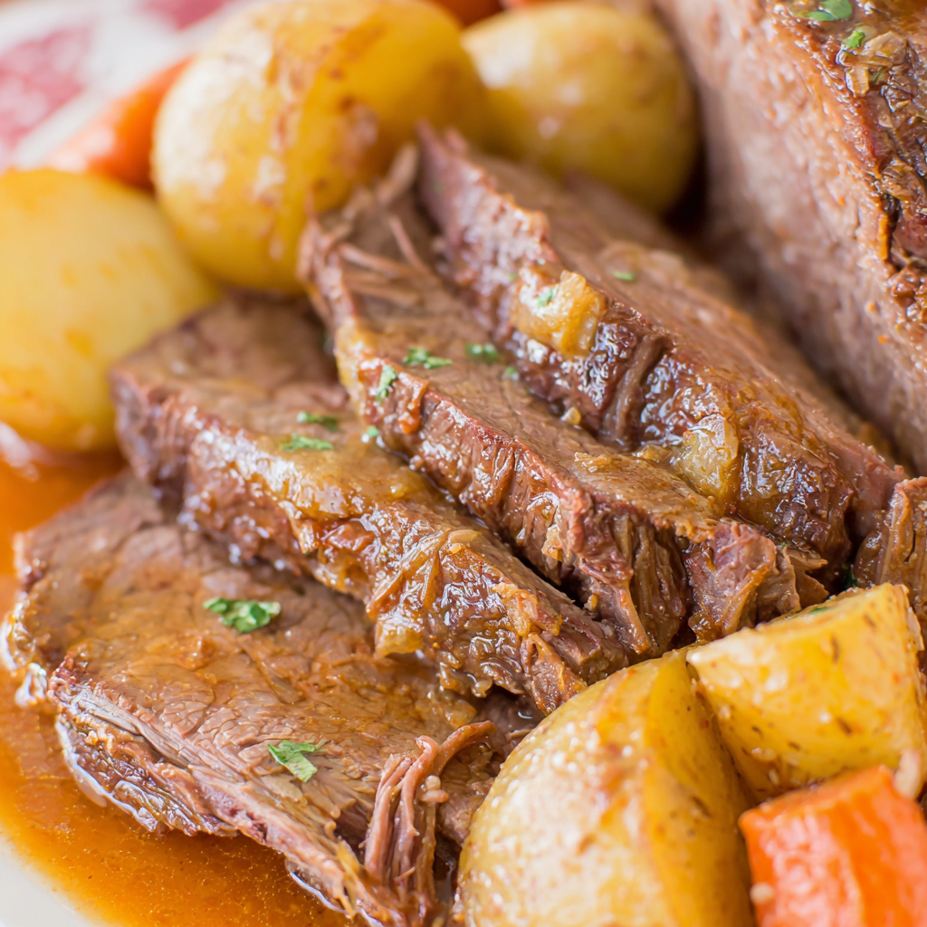 Slow Cooker Top Round Roast
