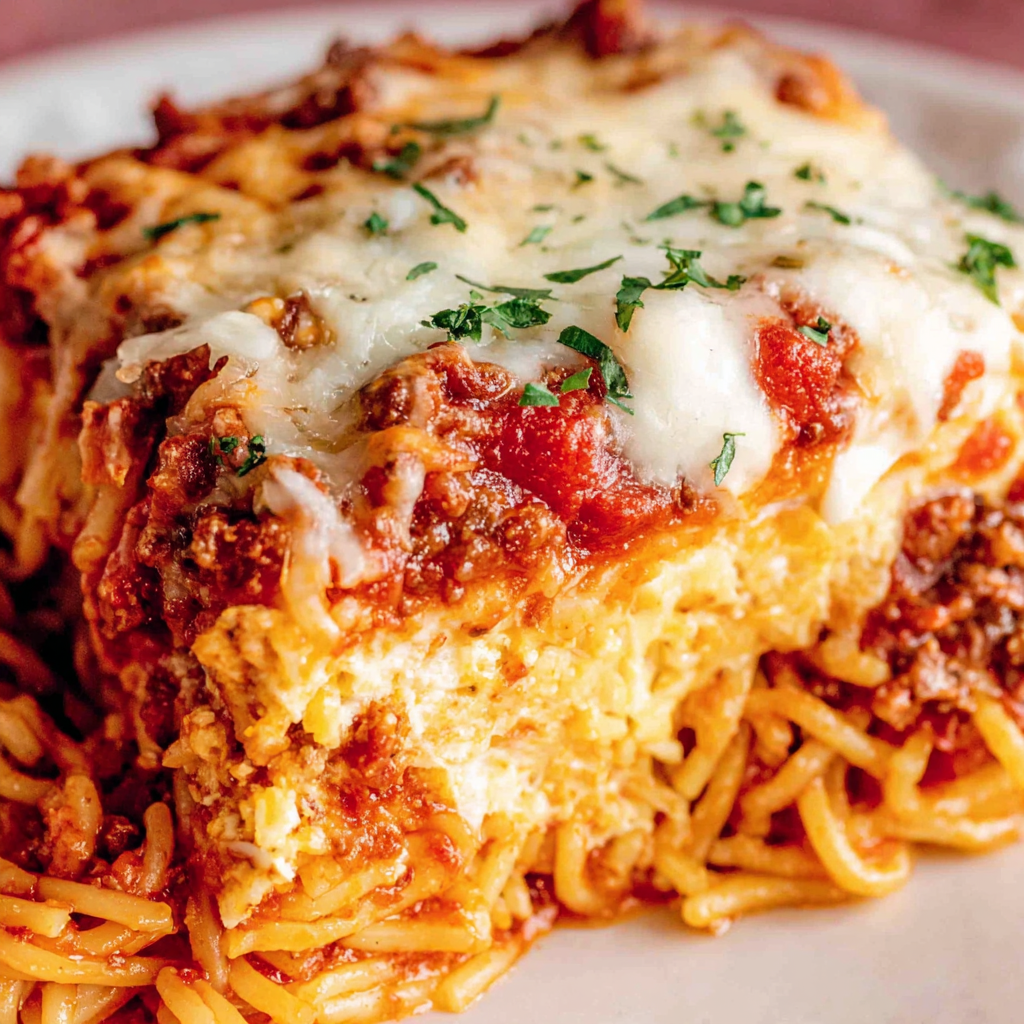 Hearty Spaghetti Casserole