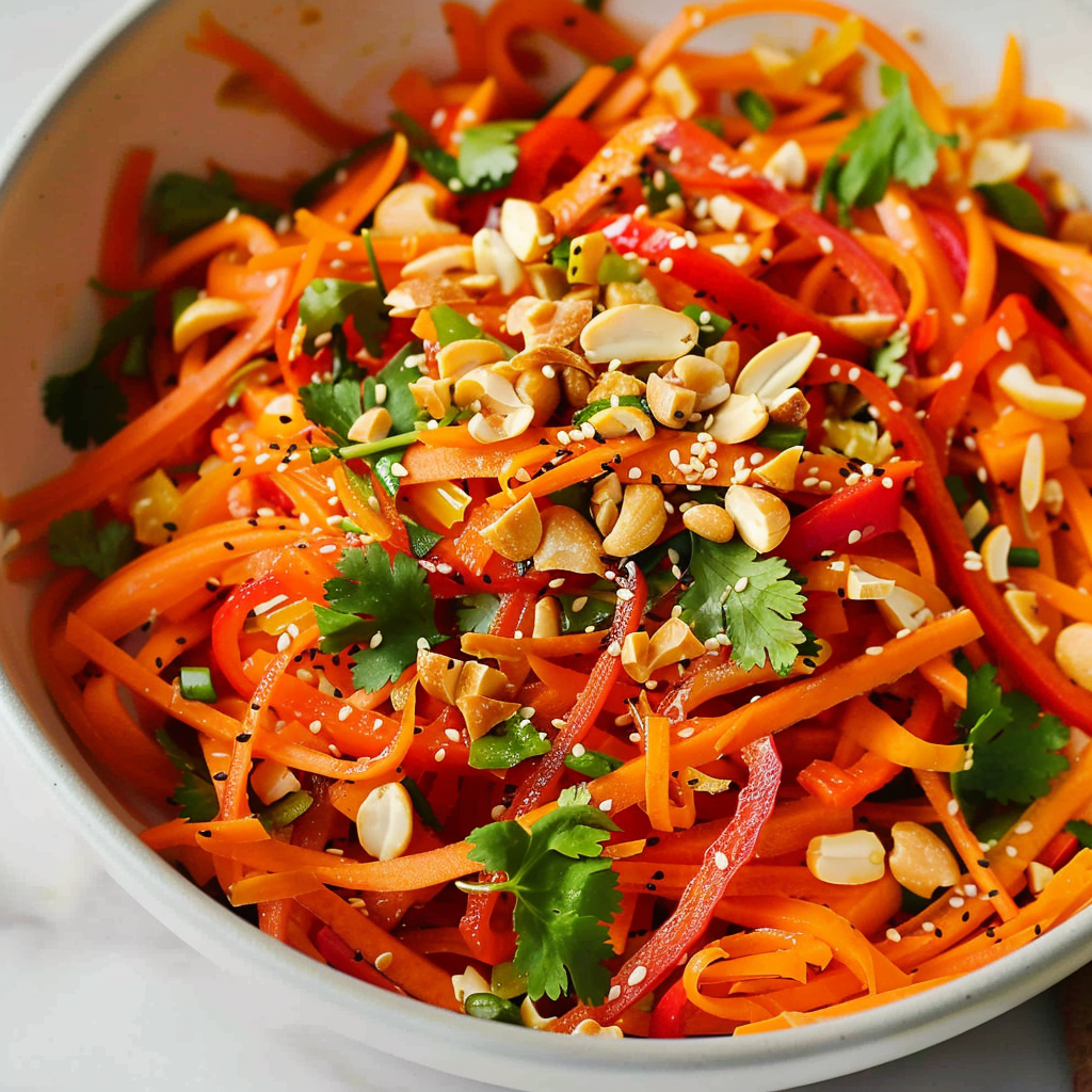 Spicy Korean Carrot Salad