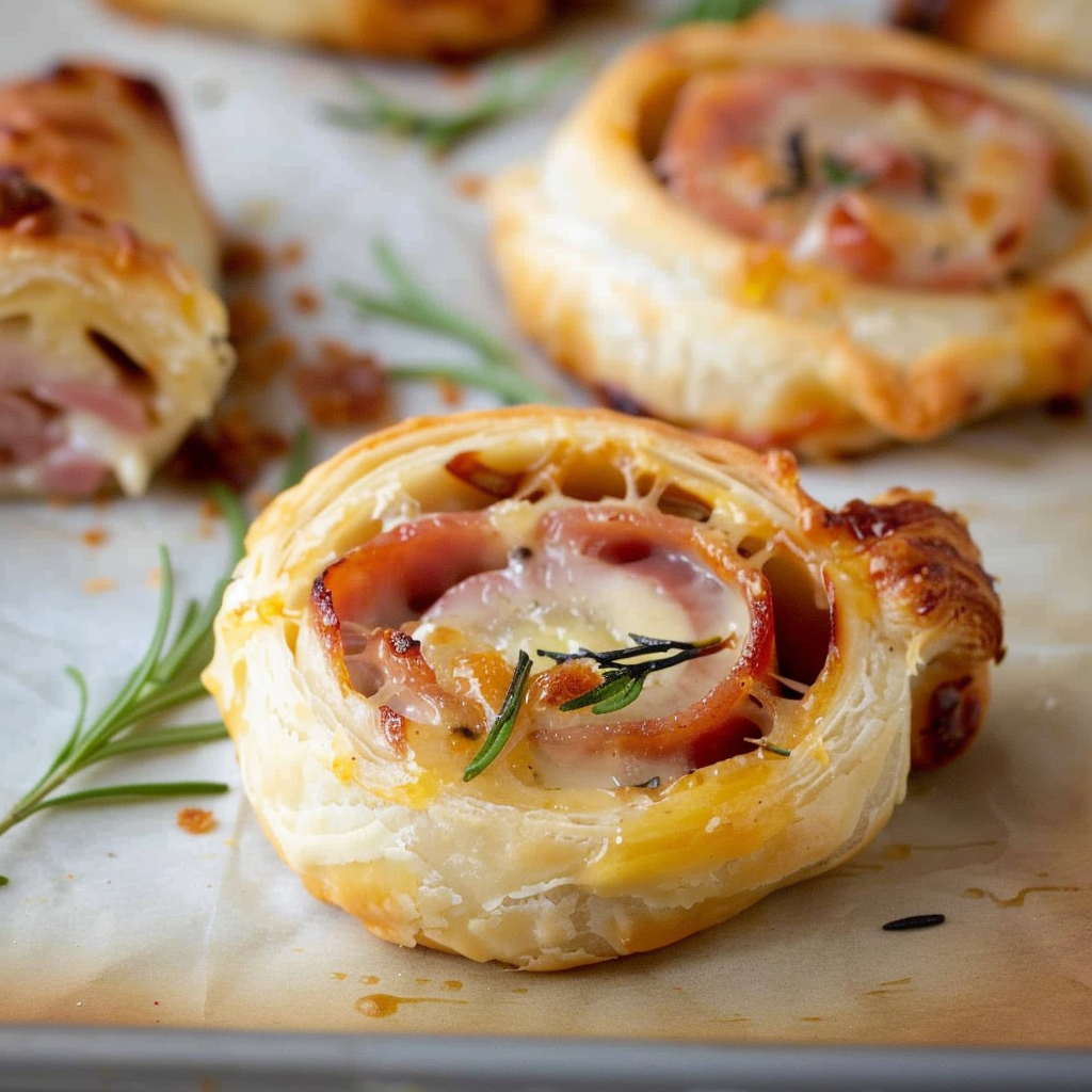 Ham and Cheese Pinwheels
