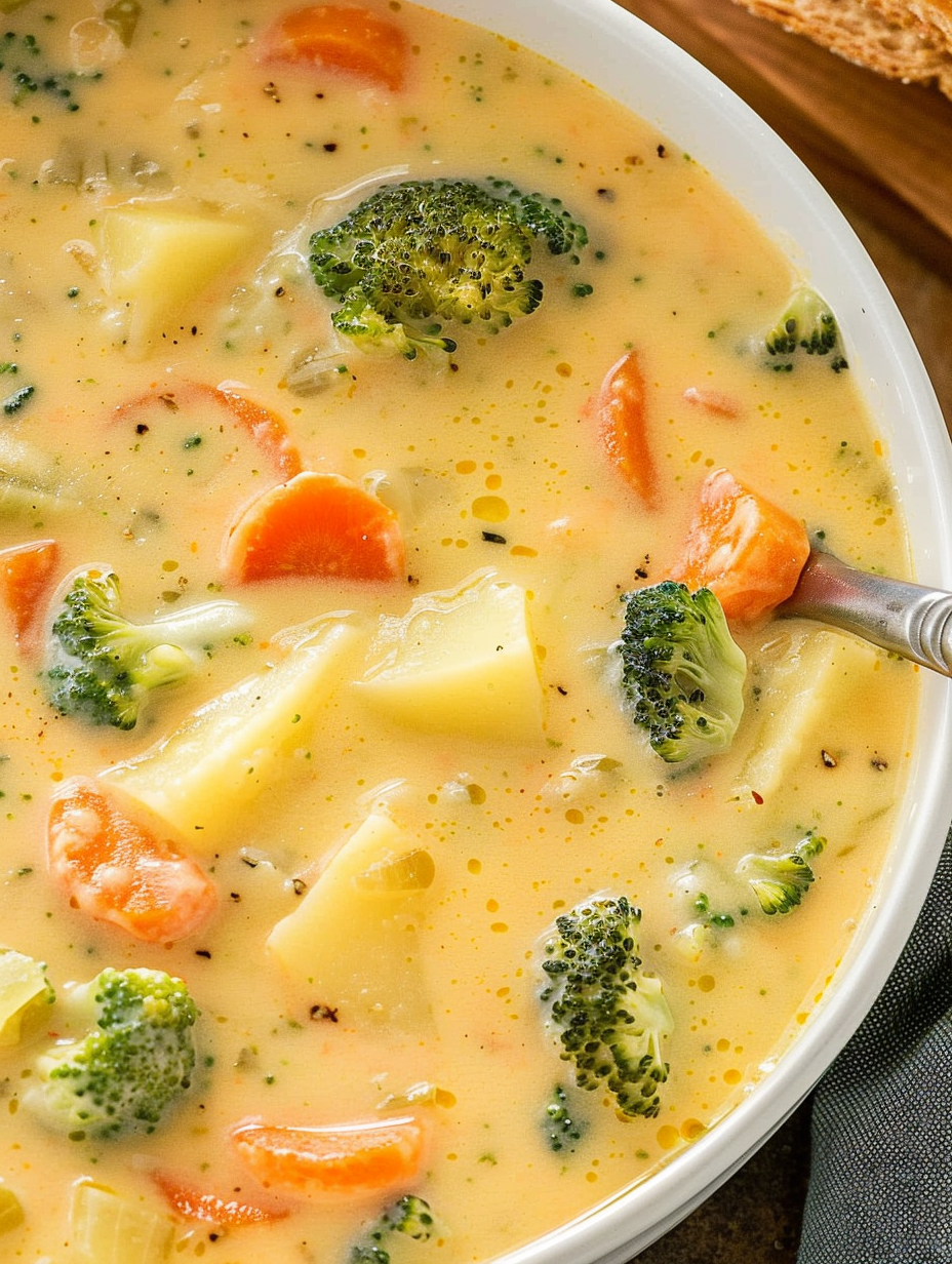Chopped vegetables ready to cook
