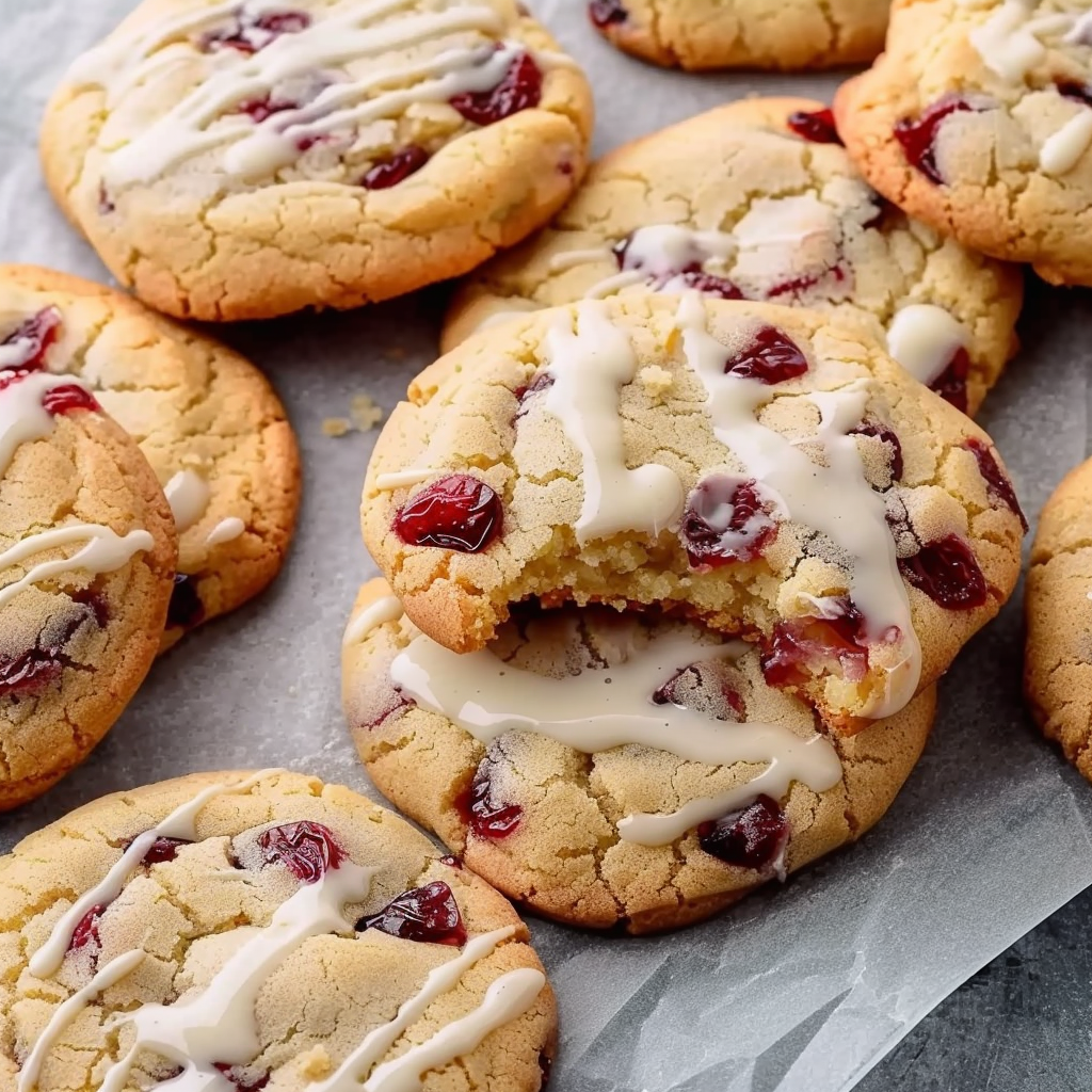 Best Christmas Cranberry Orange Cookies