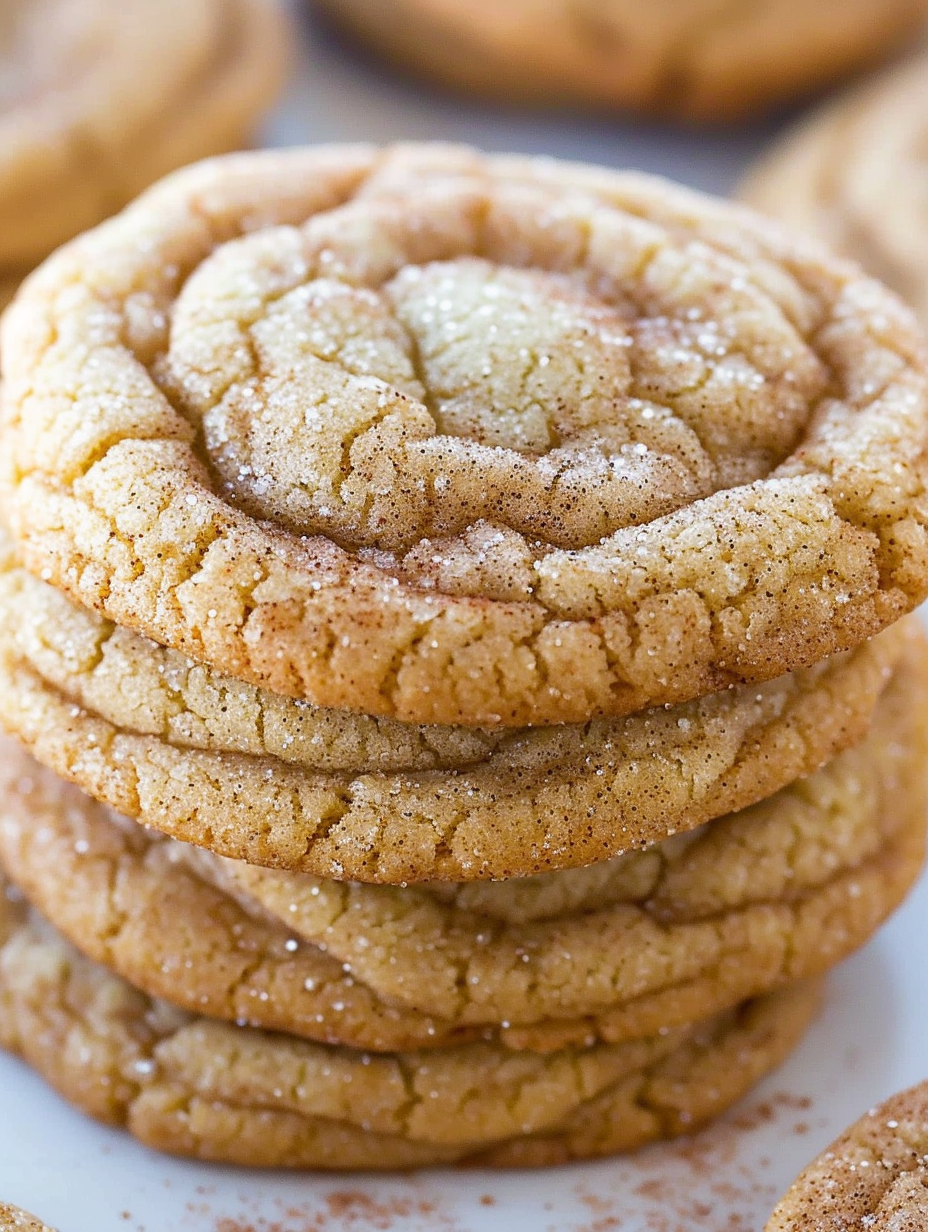 Maple Snickerdoodles on cooling rack