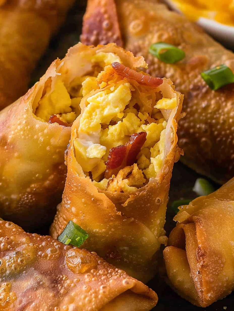 Breakfast Egg Rolls