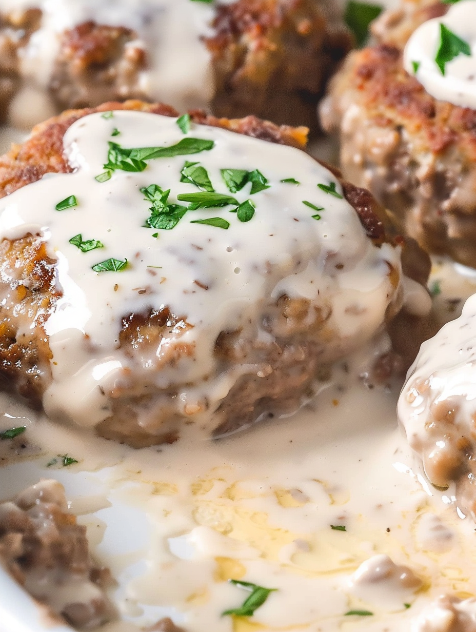 Amish Hamburger Steak Bake