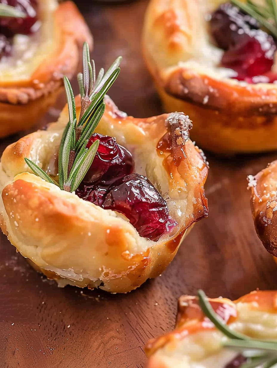 Cranberry Brie Bites