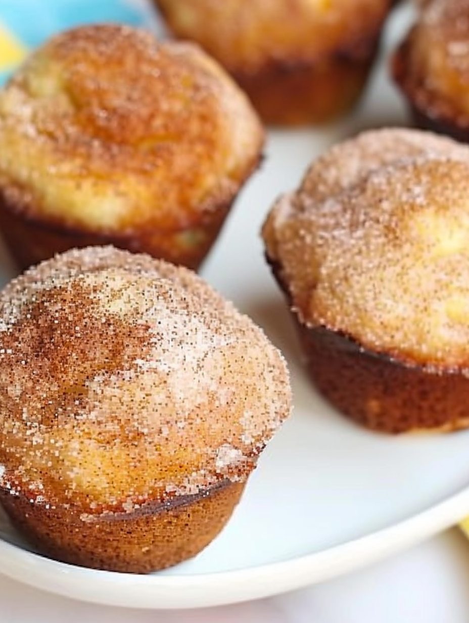 Two breakfast puffs on a plate