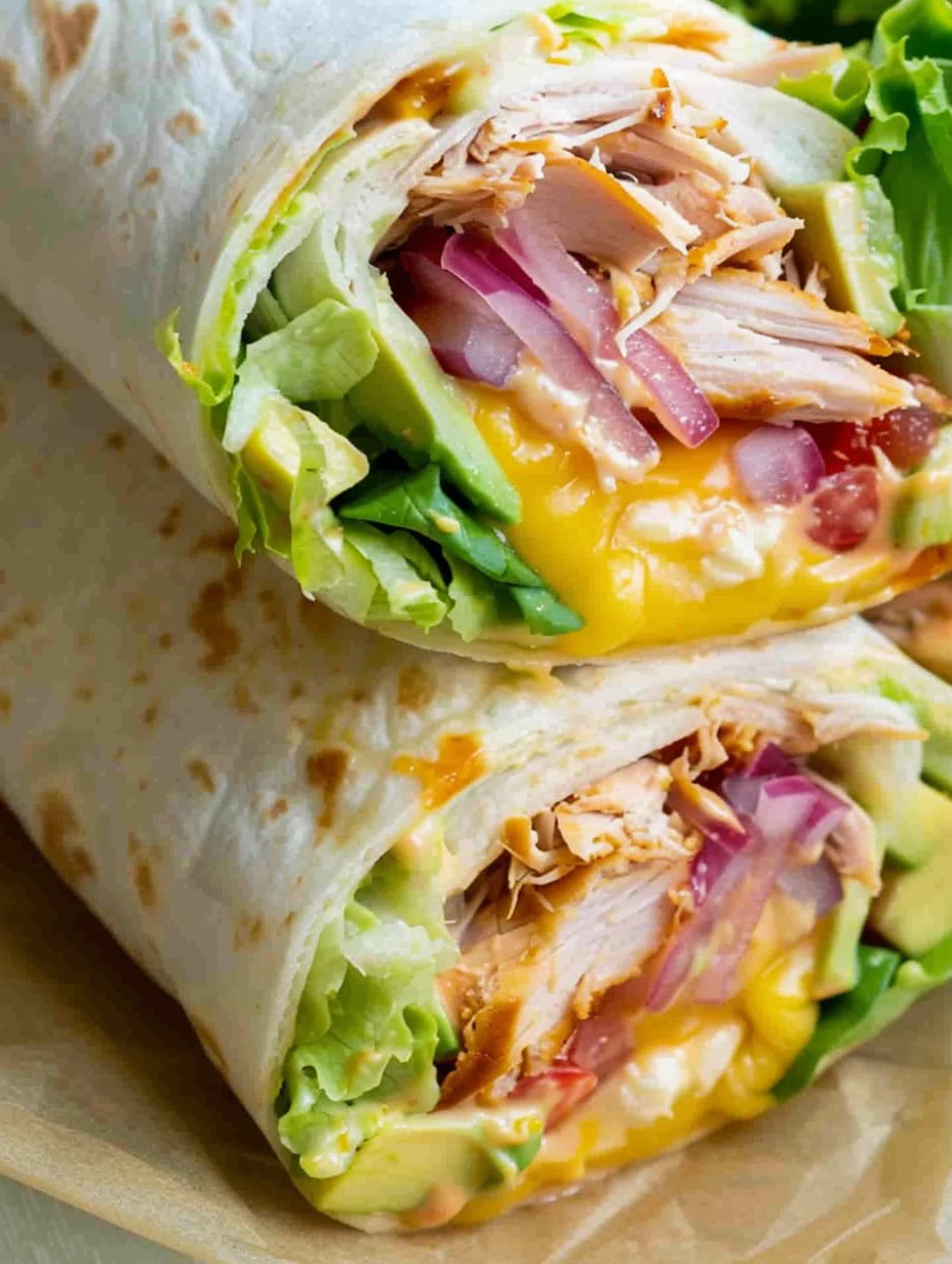 BBQ Chicken Wraps