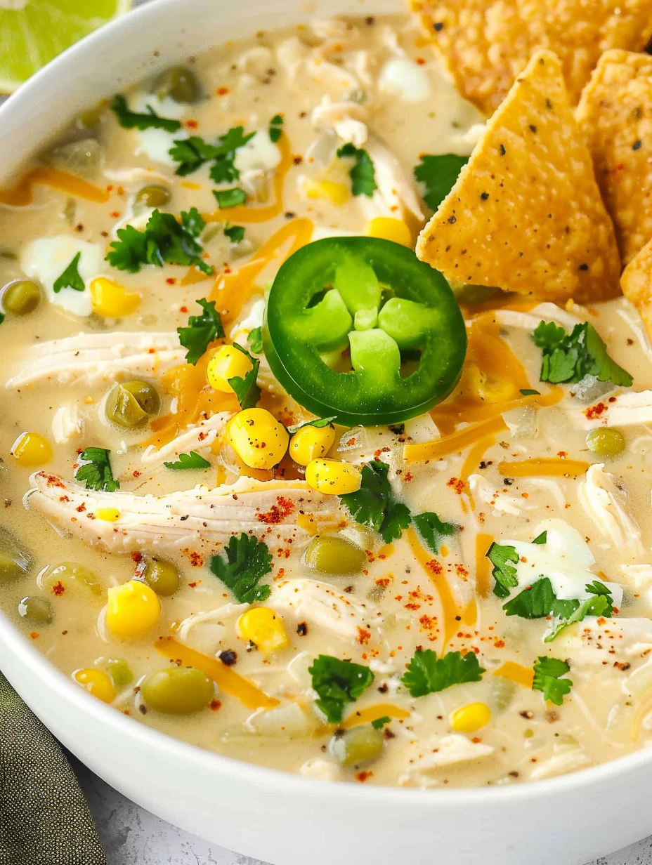 Instant Pot White Chicken Chili