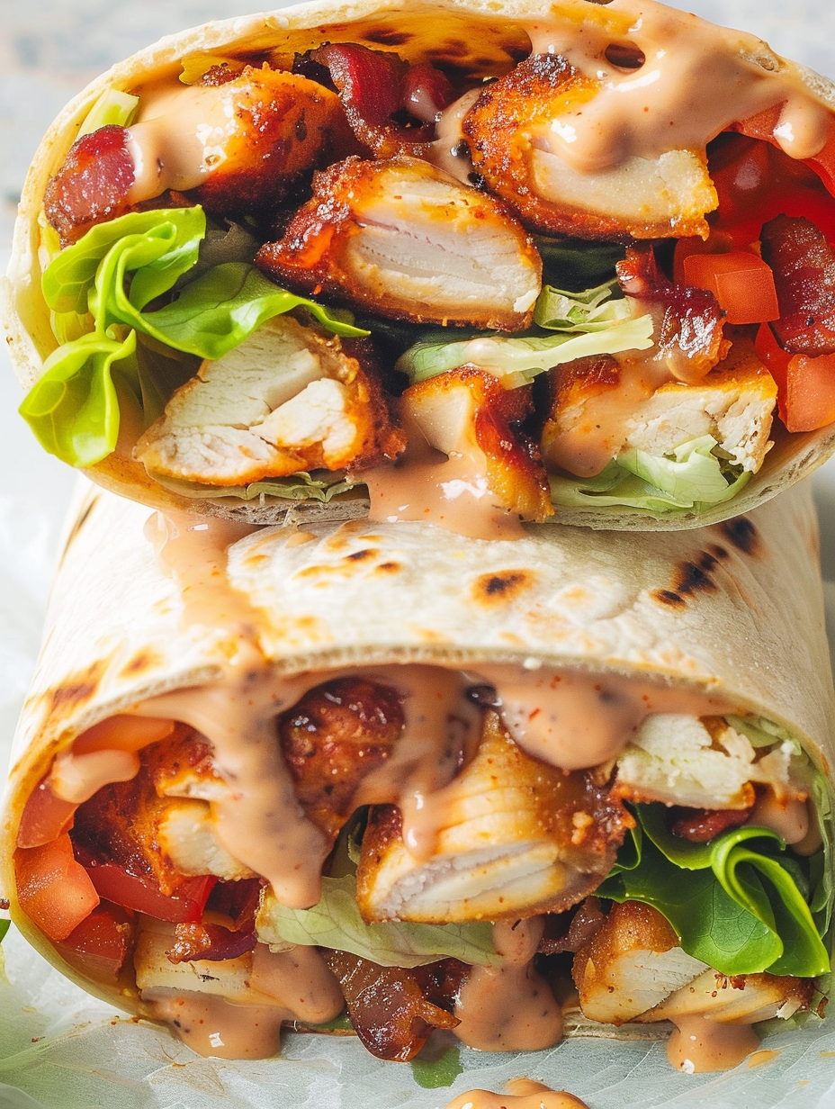 Grilled chicken in bbq sauce