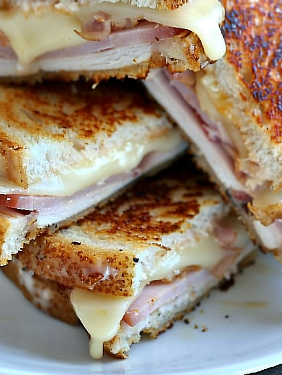Breaded chicken sizzling in skillet before assembly