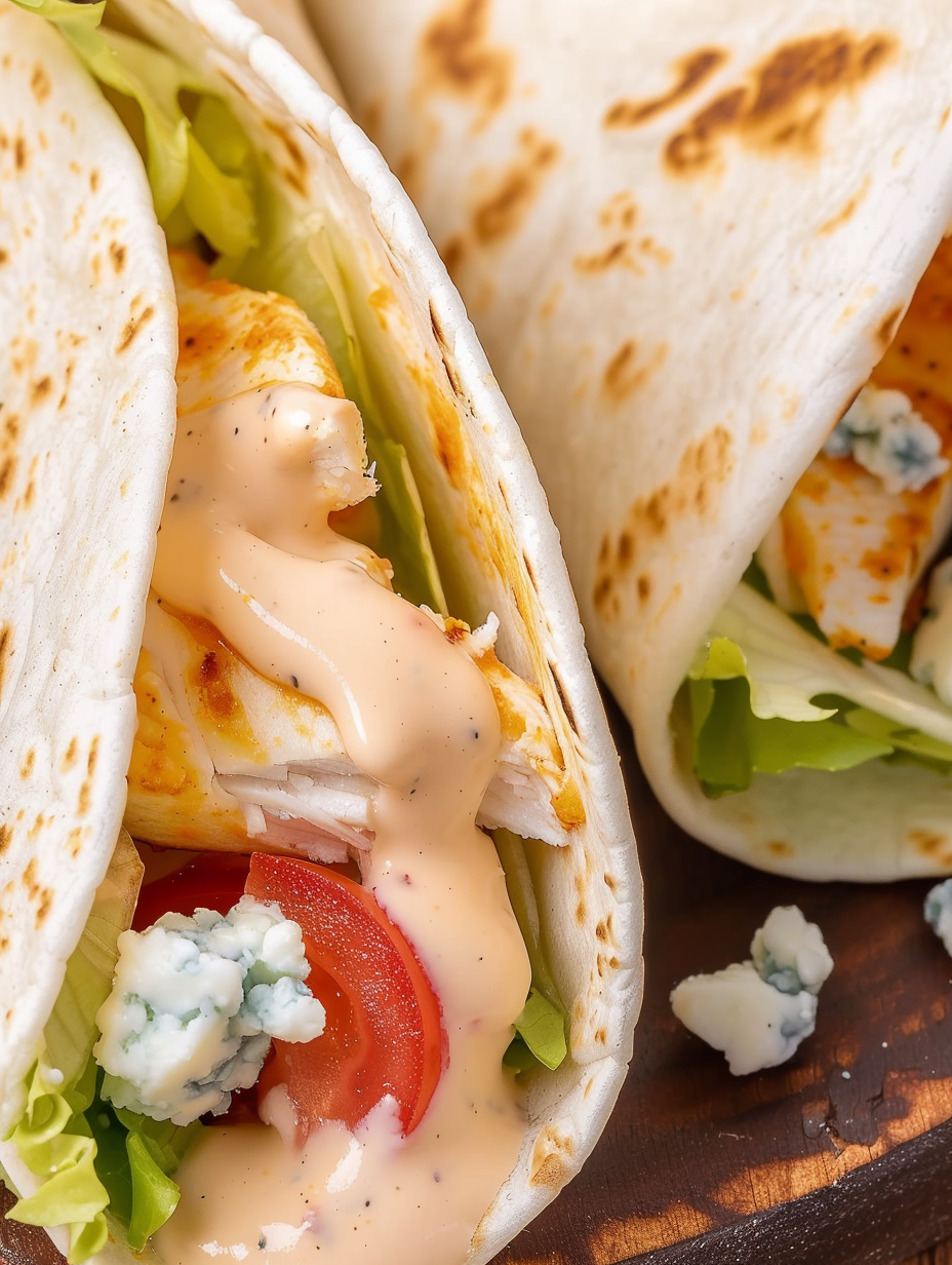 Buffalo Chicken Wraps