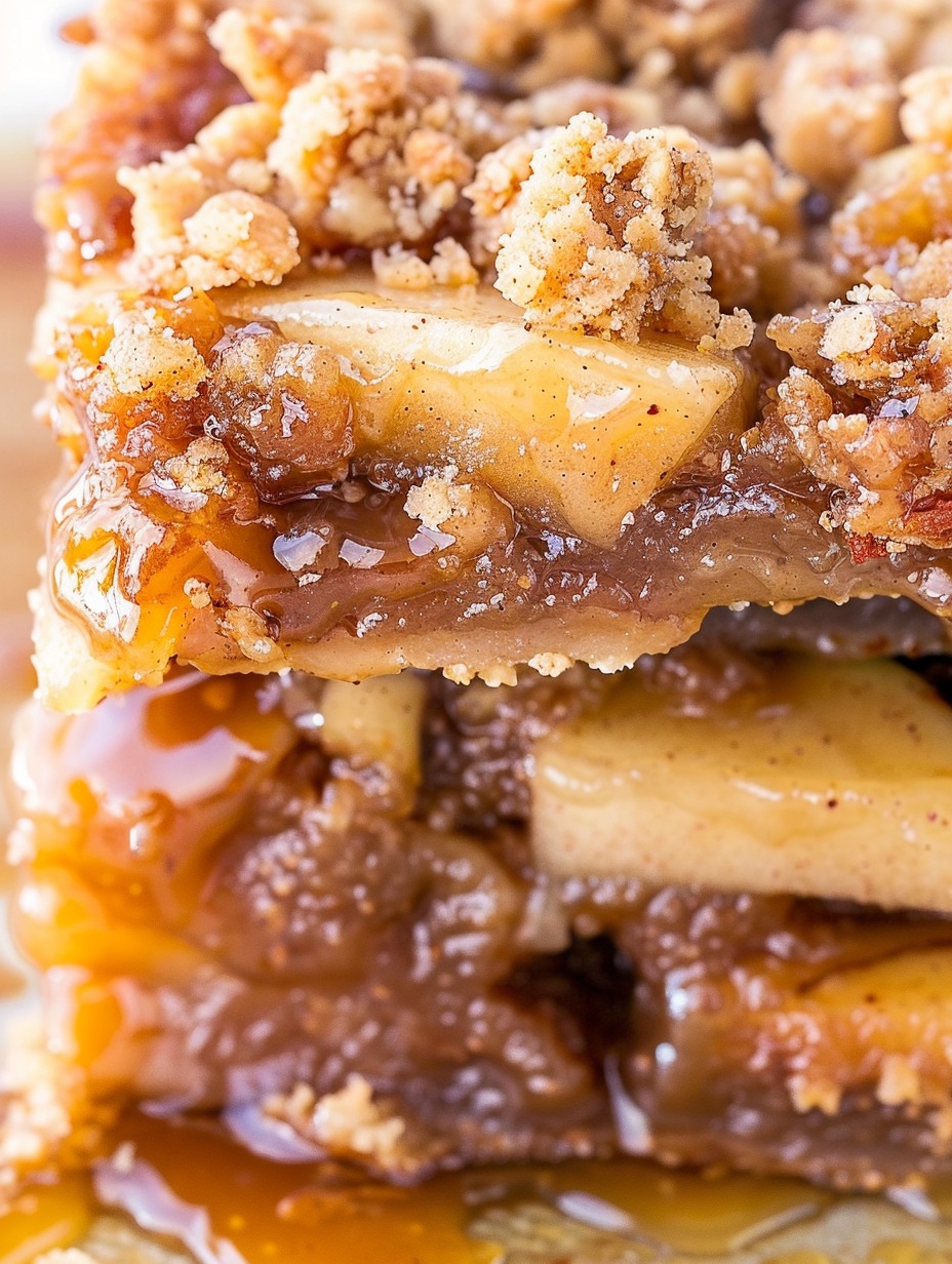 Caramel Apple Bars