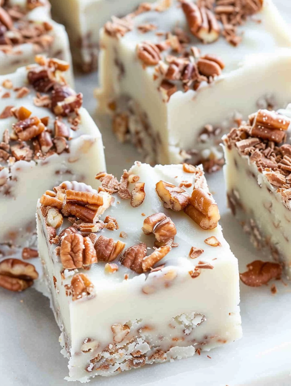 Candied Pecan Fudge