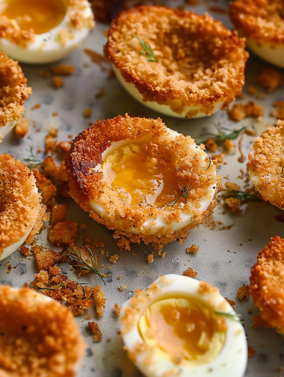 Air Fryer Deviled Eggs