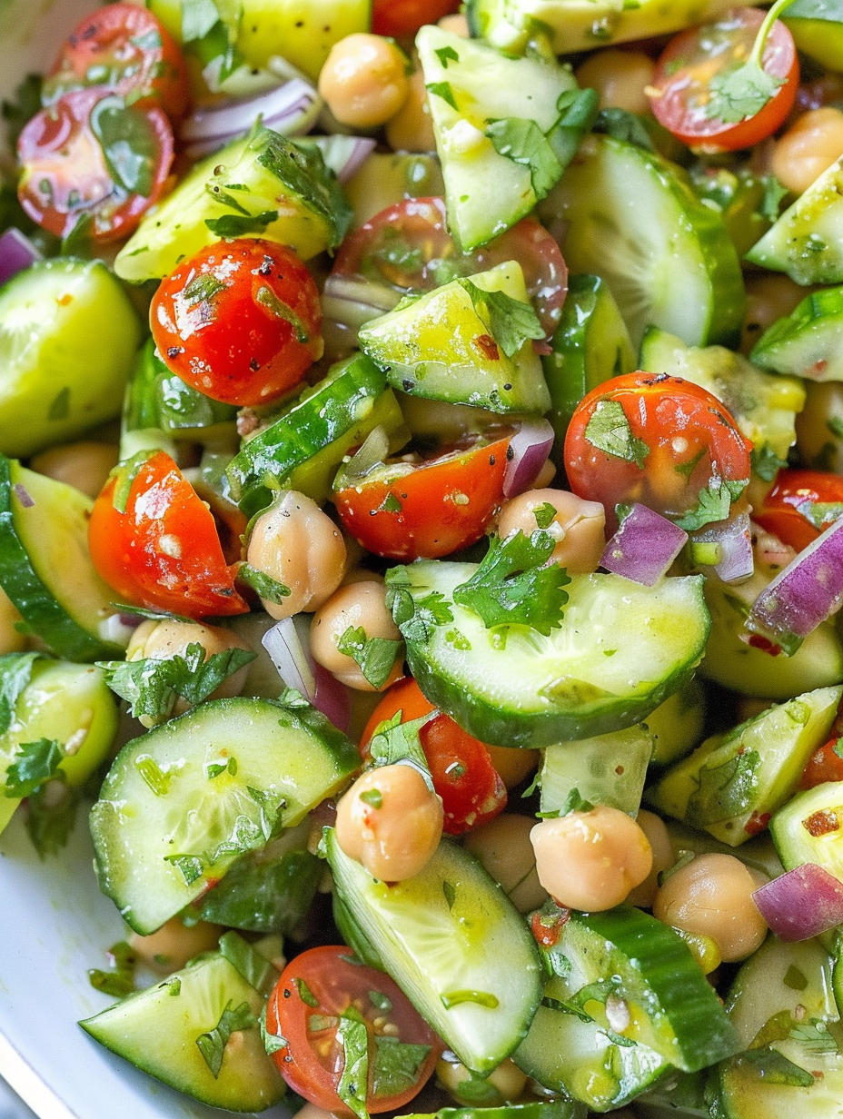 Fresh salad with avocado and tomatoes in a bowl