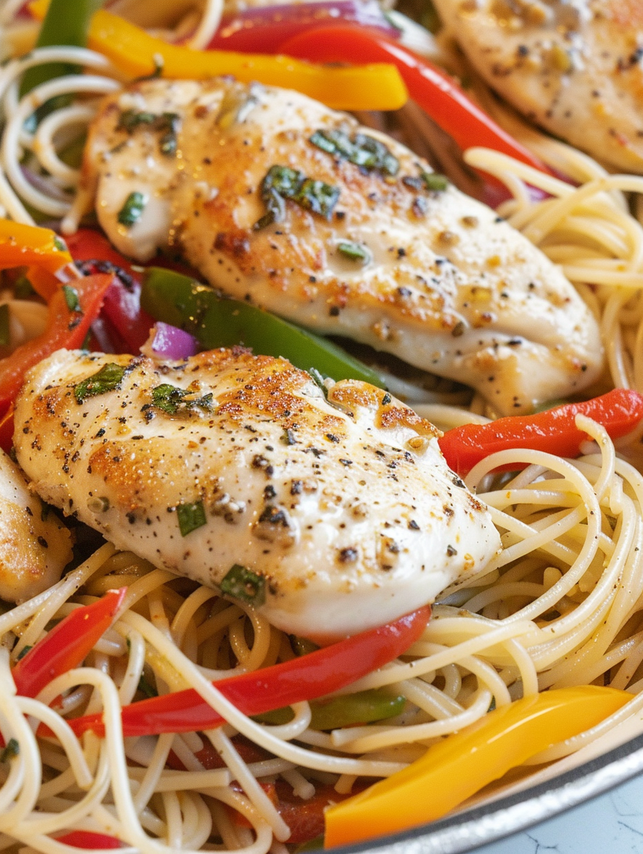 Easy Chicken Scampi