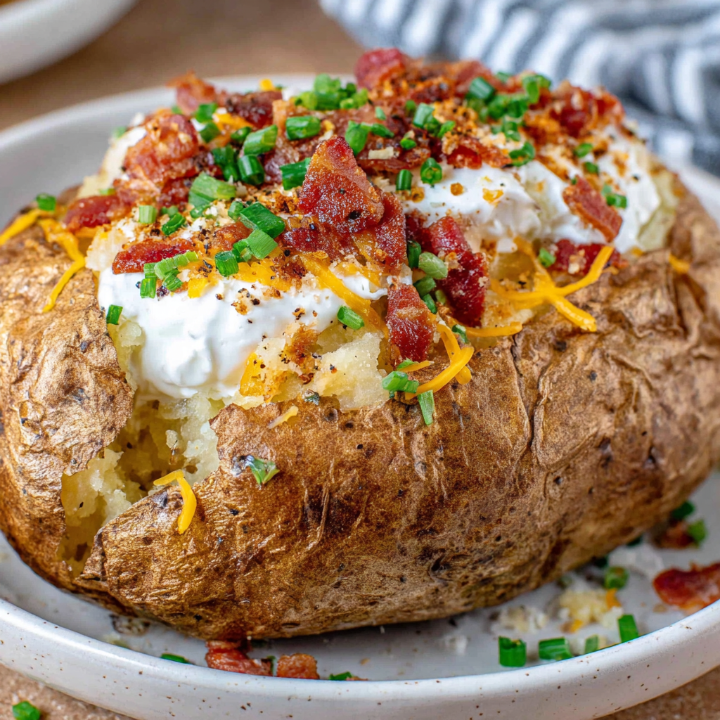 Crock Pot Baked Potatoes