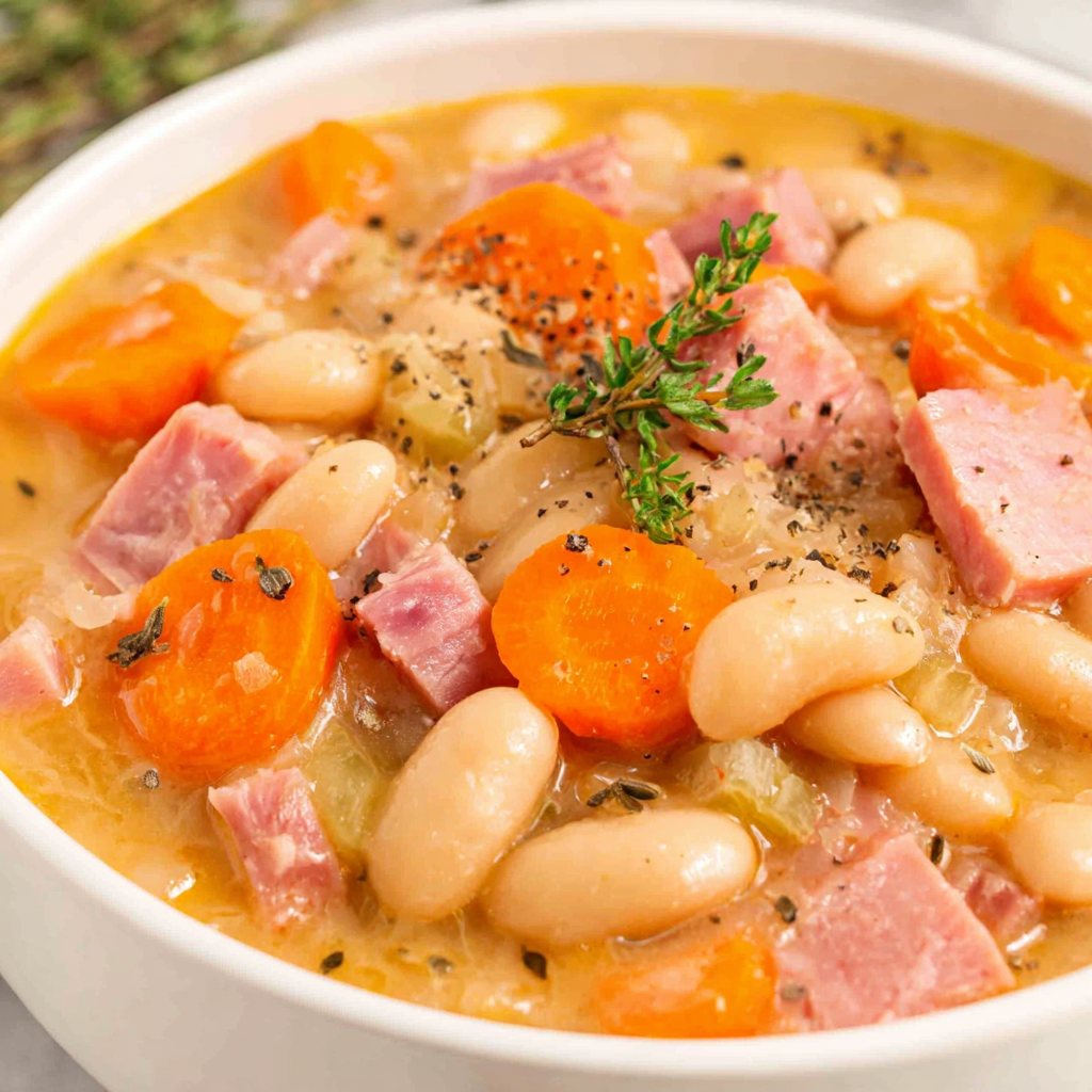White Bean Ham Soup