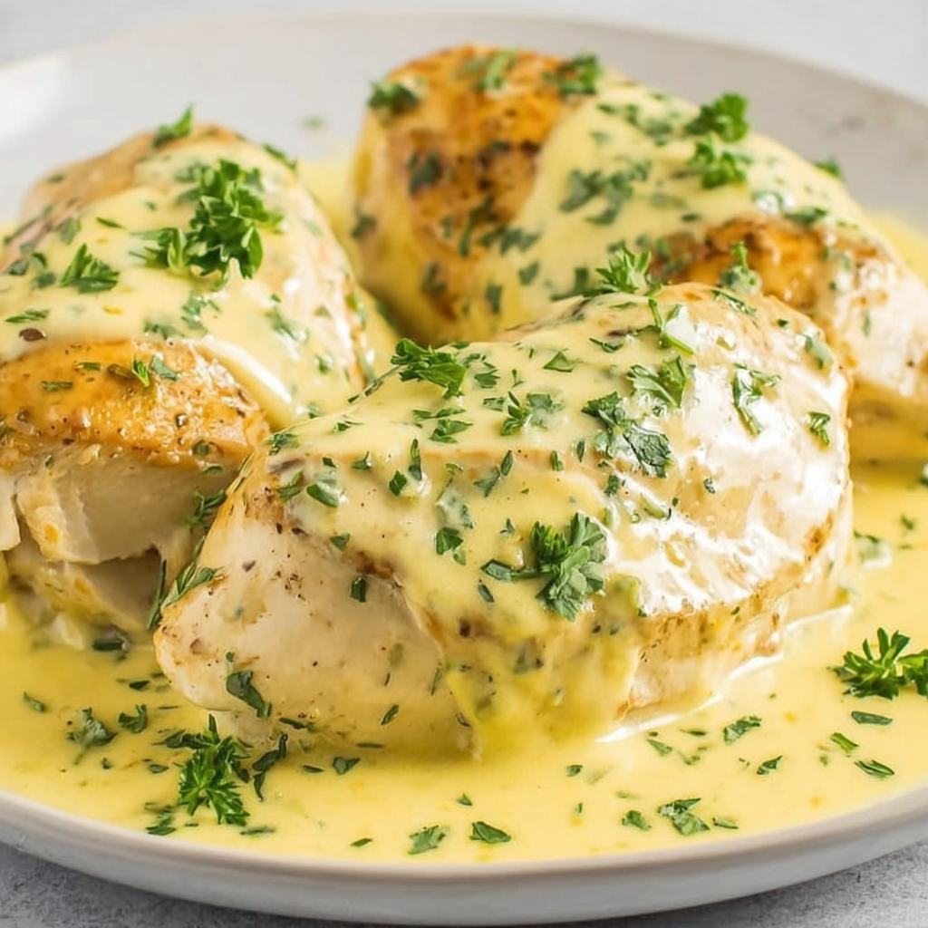 Crock Pot Ranch Chicken ready to serve