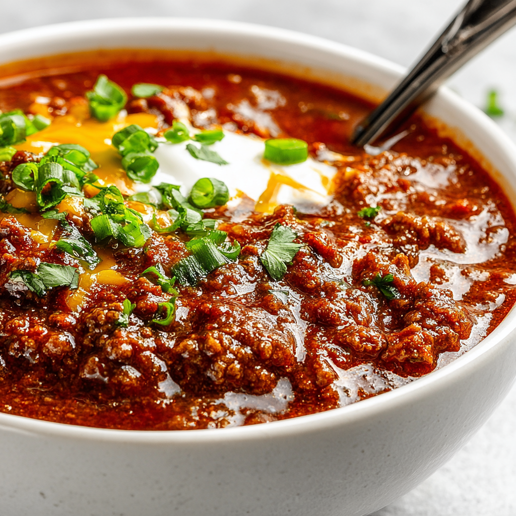 Toasted dried chilies and spices ready to blend for Texas chili