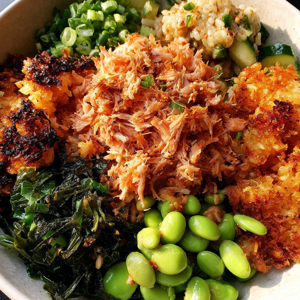 Crispy Rice Sesame Tuna Bowls