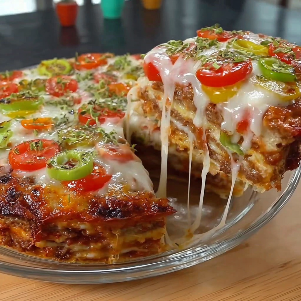 Super Quick Tortilla Pizza